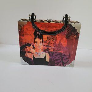Breakfast at Tiffany's Square Box Purse Handbag